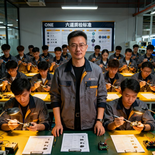ONE游戏品控负责人赵志刚，带领42人驻厂品控团队执行六道质检标准